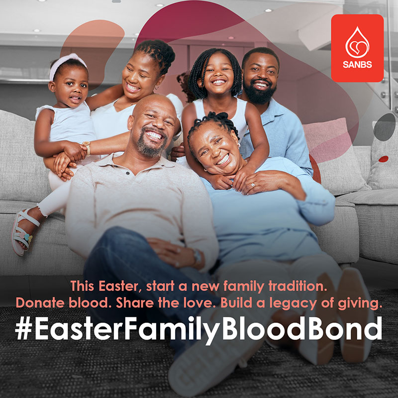 Celebrate the Gift of Life this Easter with #EasterFamilyBloodBond
