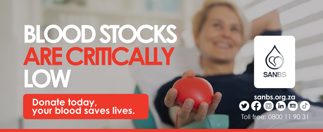 Low blood stock levels